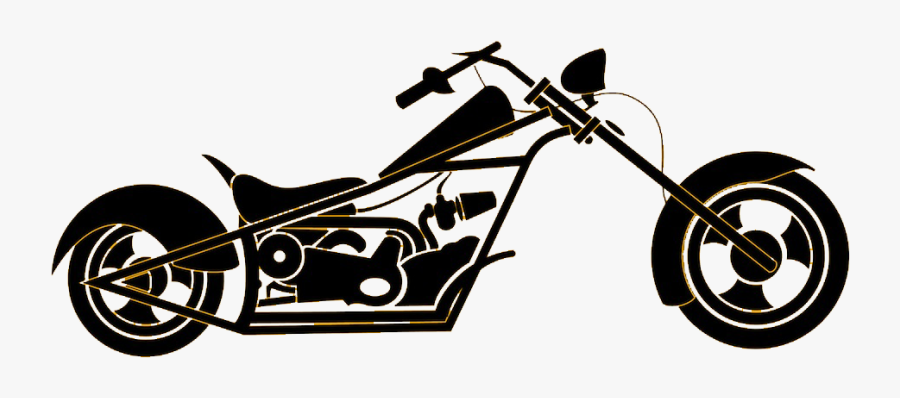 Helicopter Chopper Motorcycle Clip Art - Logo Chopper En Vector, Transparent Clipart