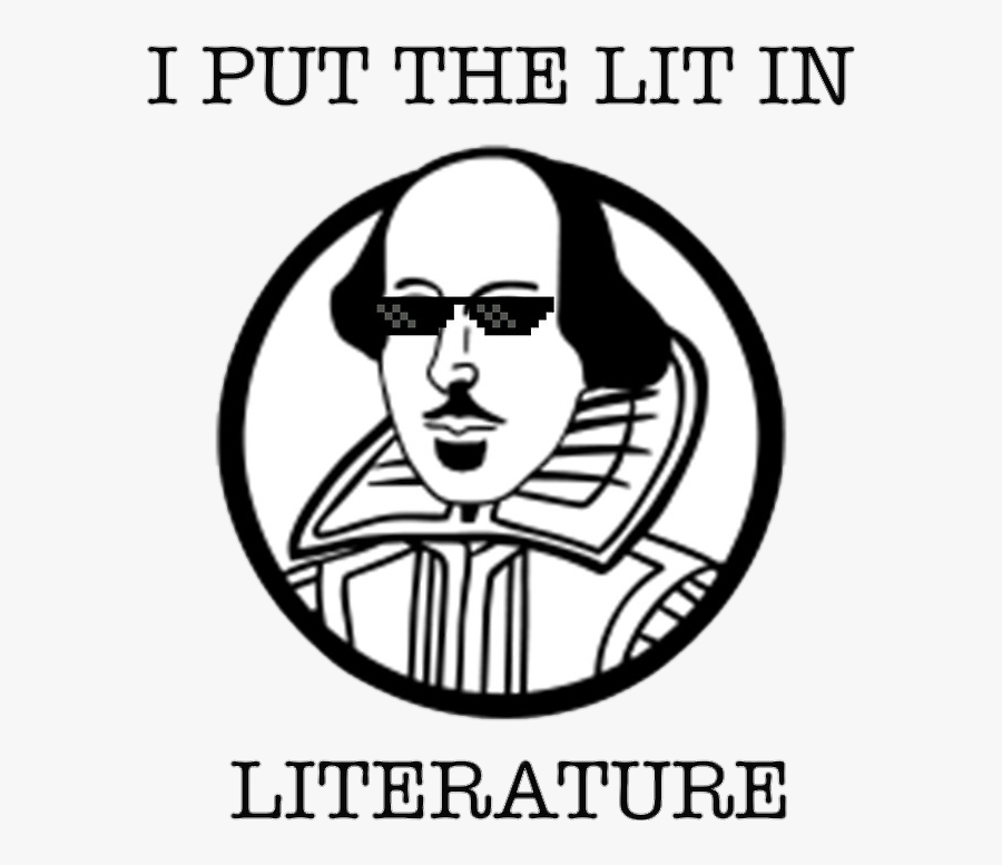 Put The Lit In Literature Poster, Transparent Clipart
