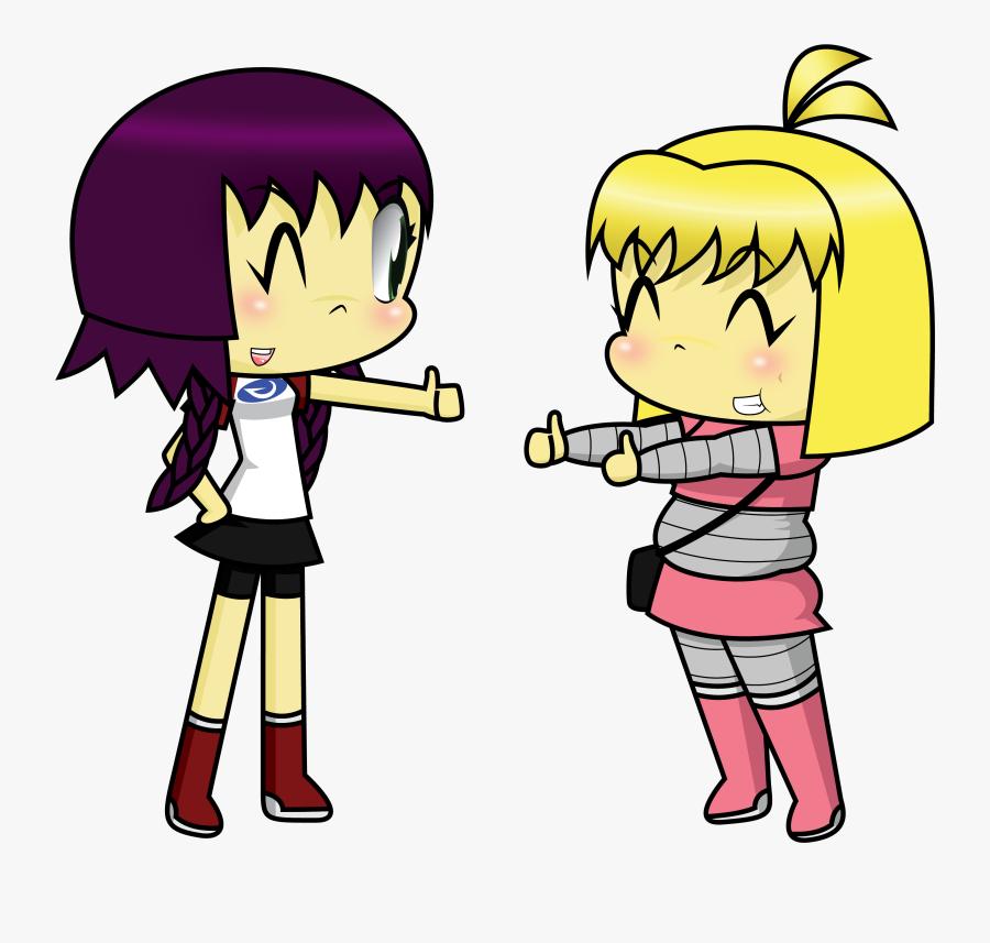 Thumbs Up - Cartoon, Transparent Clipart