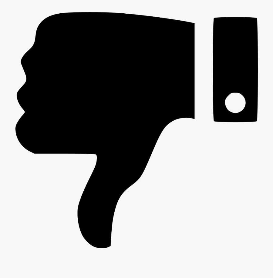 Thumbs Down - Transparent Background Transparent Thumbs Down Icon, Transparent Clipart