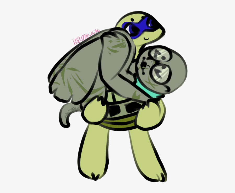2016 Art - Tmnt - Ovdm - Carry The Mammoth - Cartoon, Transparent Clipart