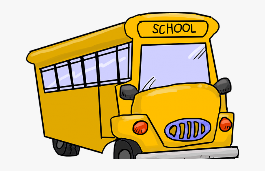 Pixabay - Bus Cartoon, Transparent Clipart