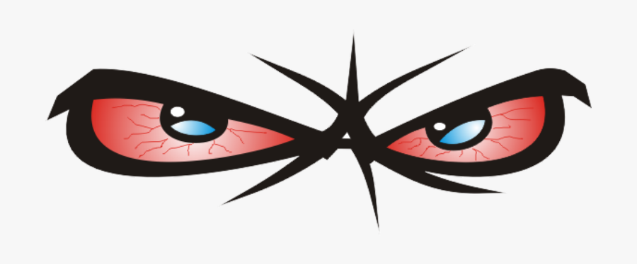 #mq #red #eyes #angry - Angry Cartoon Eyes Png, Transparent Clipart