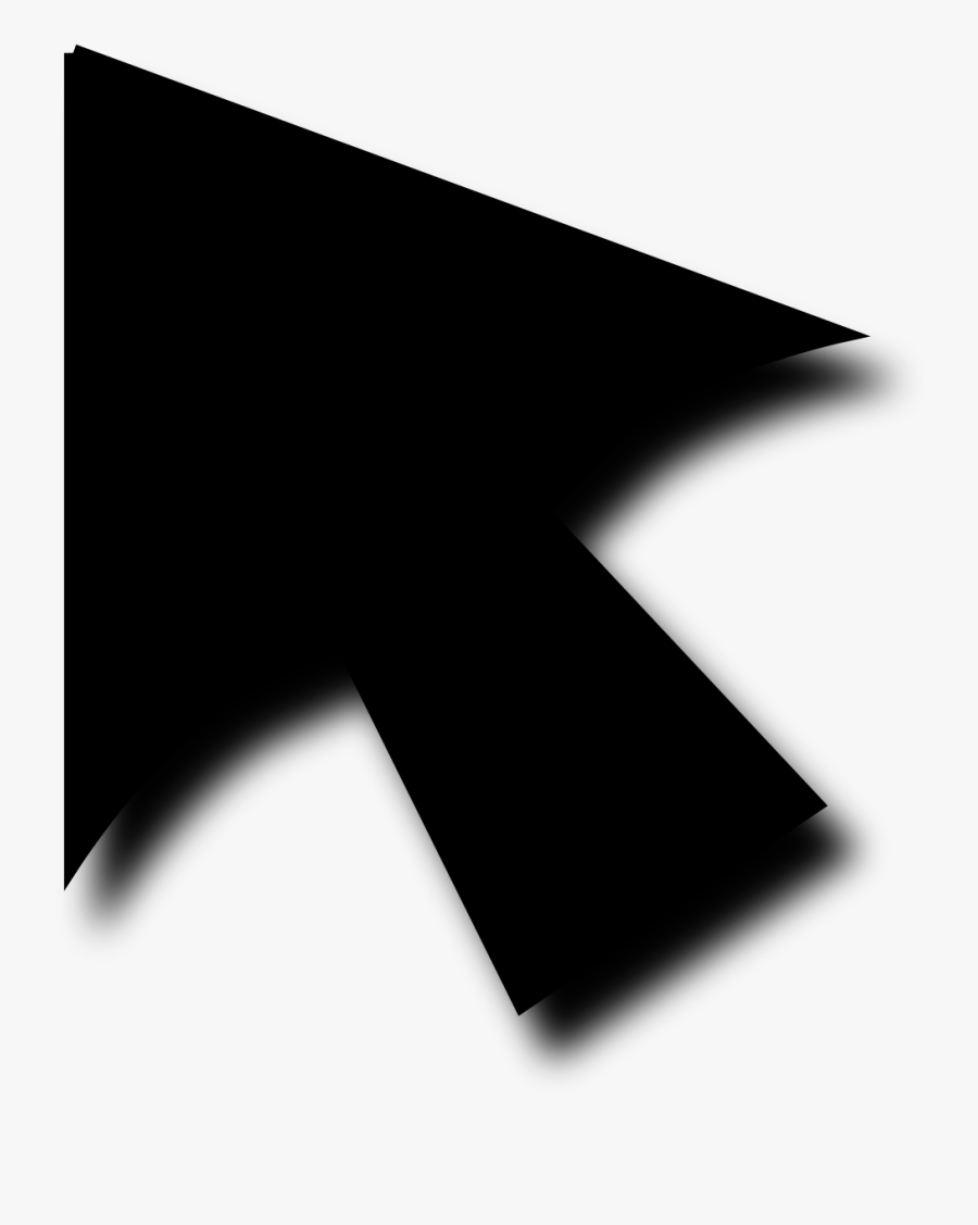Mouse Cursor Click Png 20, Buy Clip Art - Shadow, Transparent Clipart