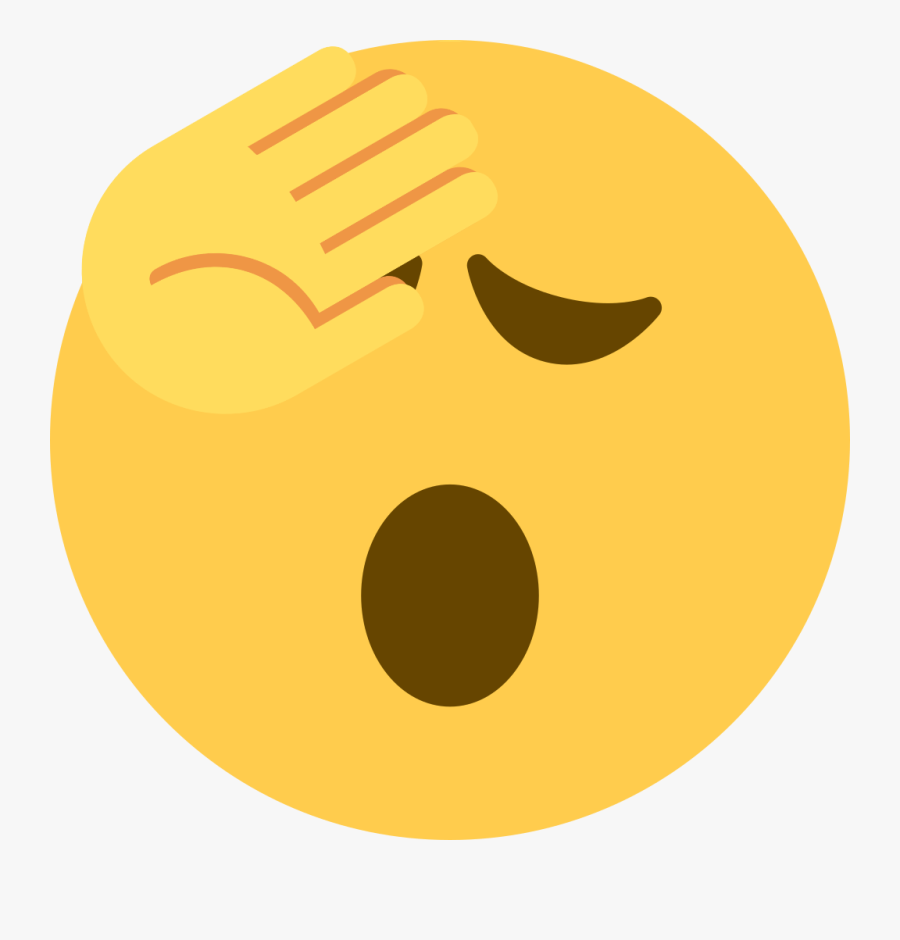 Faint Discord Emoji - Circle, Transparent Clipart