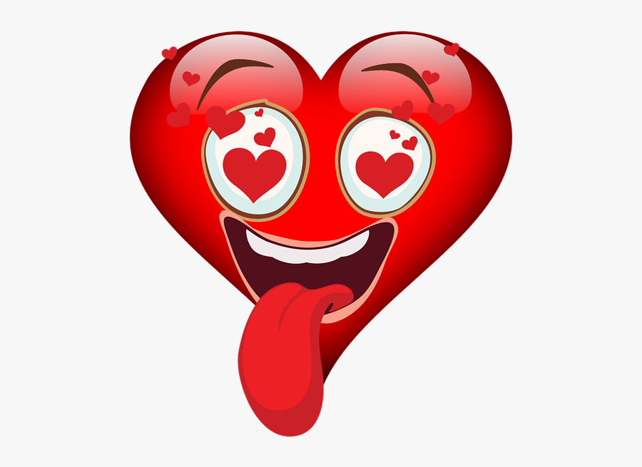 Emoji, Emojicon, Emojis, Heart, Valentine"s Day, Love - Good Morning Most Beautiful Heart, Transparent Clipart