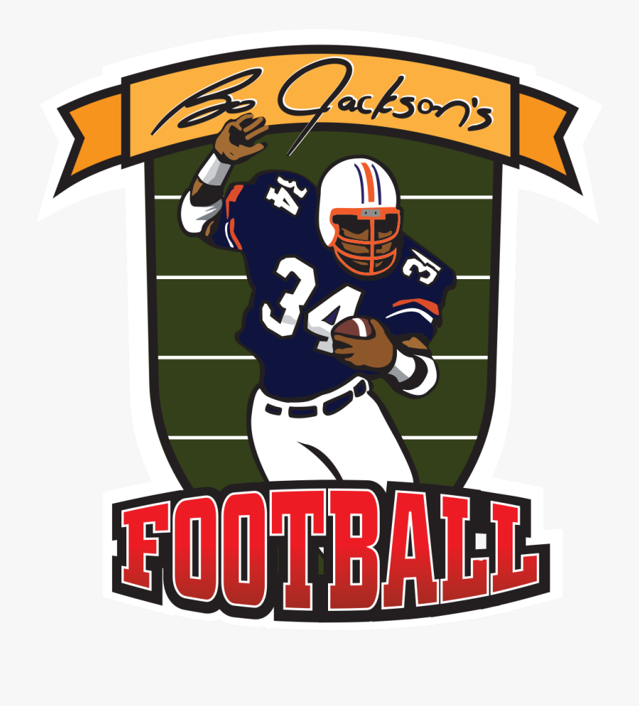 Bo Football Logo - American Football, Transparent Clipart