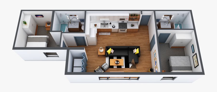 Floor Plan Clip Art, Transparent Clipart