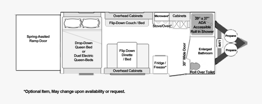 Wheelchair Accessible Travel Trailers, Transparent Clipart