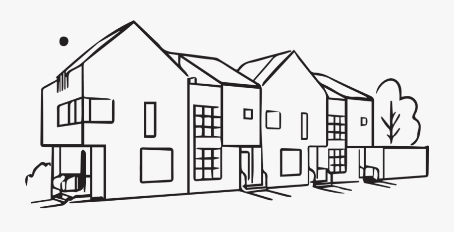 Kl29drawing - House, Transparent Clipart