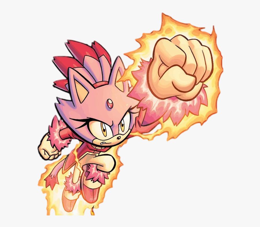 Asth Burning Blaze - Sonic Rush Burning Blaze, Transparent Clipart