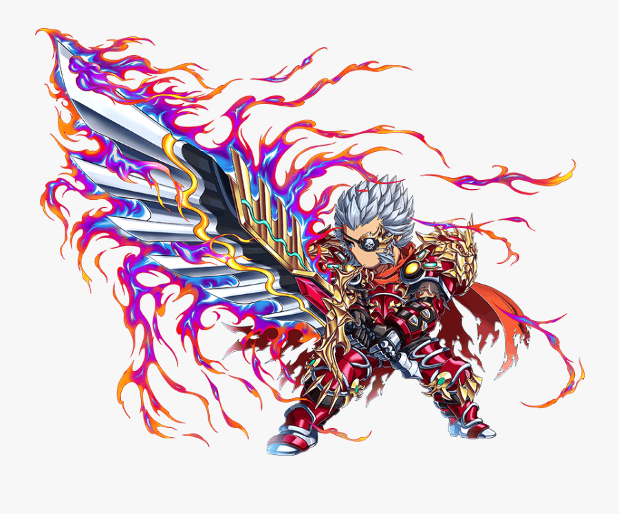 Clip Art Brave Frontier Blaze - Illustration, Transparent Clipart