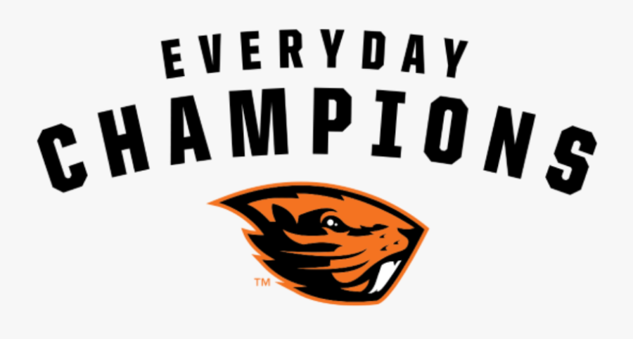 Oregon State University Athletics Everyday Champions - Illustration, Transparent Clipart