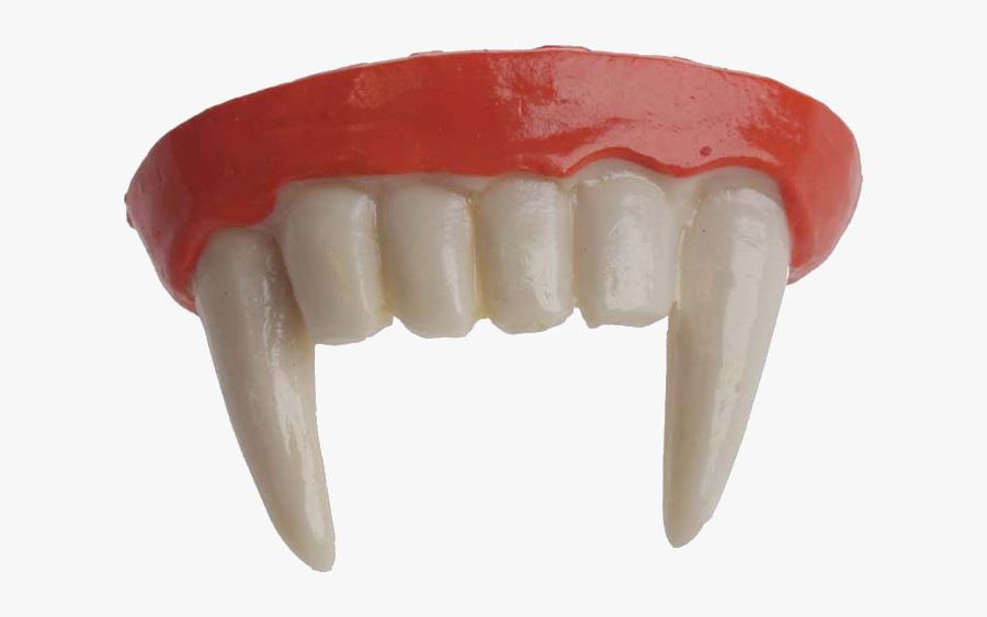 Vampire Fang Tooth Pathology Dentures, Transparent Clipart