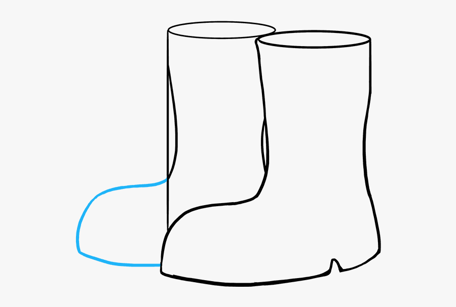How To Draw Boots, Transparent Clipart