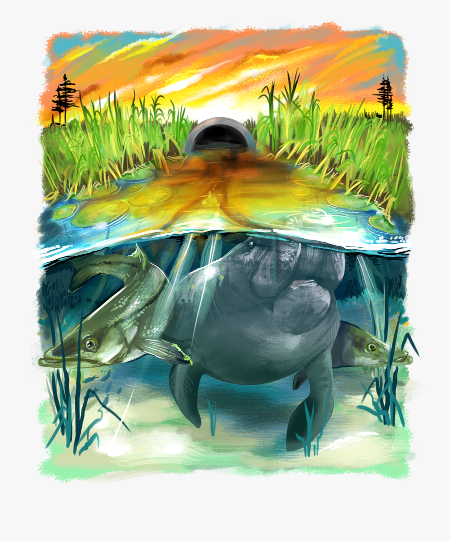 Water Pollution Digital Art, Transparent Clipart