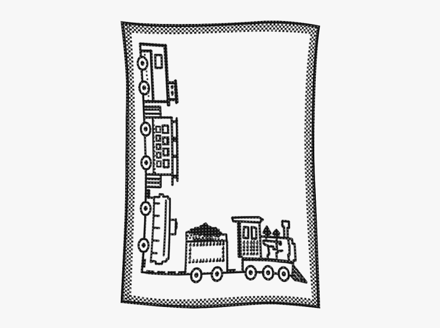 Choo Choo Train Blanket - Illustration, Transparent Clipart