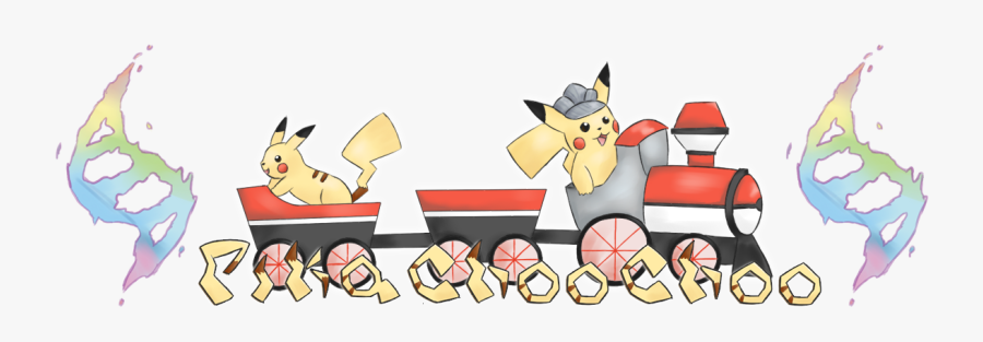 Pikachu Train Transparent, Transparent Clipart