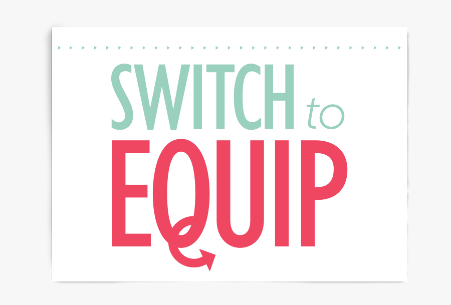 Switch To Equip - Graphic Design, Transparent Clipart