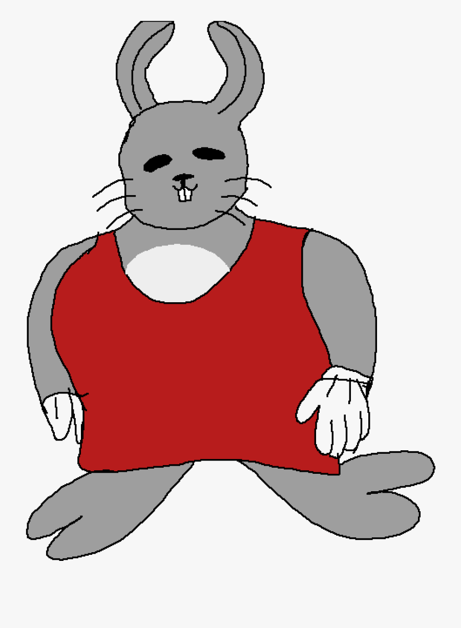 Big Chungus In A Dress, Transparent Clipart