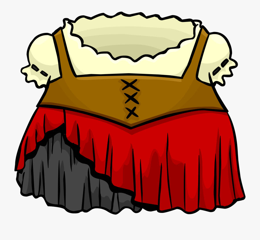 Club Penguin Wiki - Club Penguin Pirate Clothes, Transparent Clipart