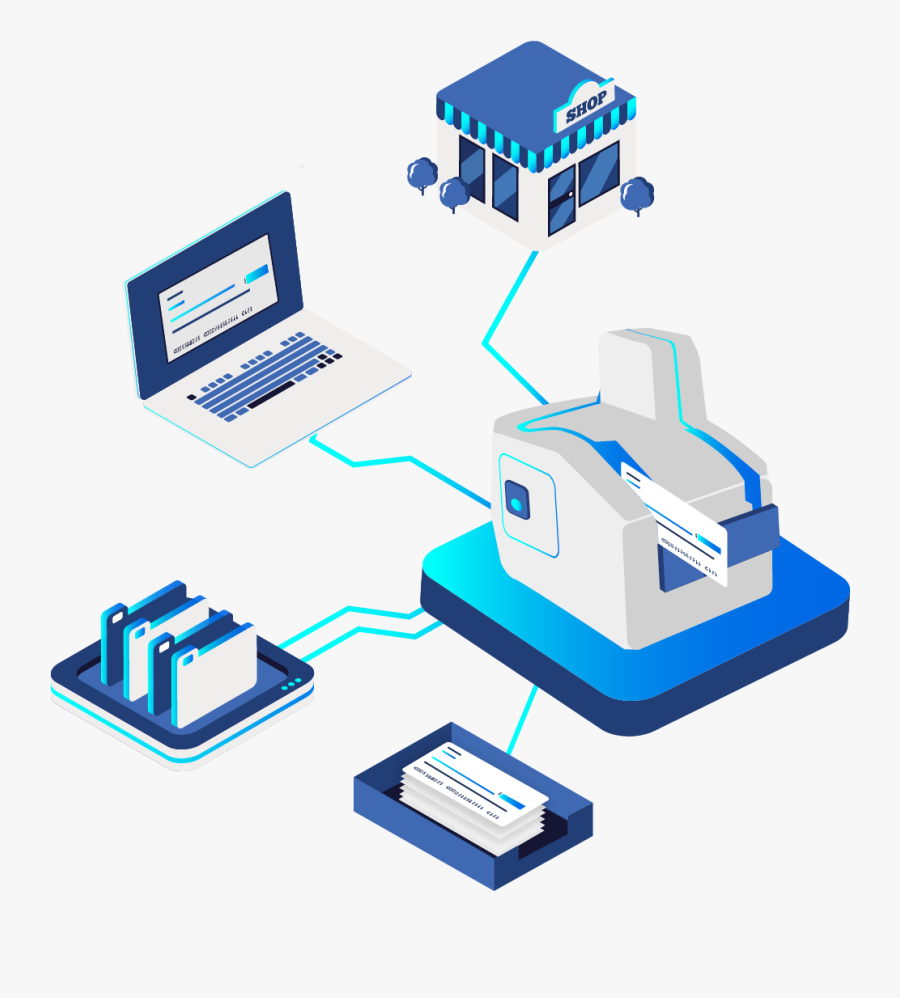 Clip Art Remote Deposit Scanner, Transparent Clipart