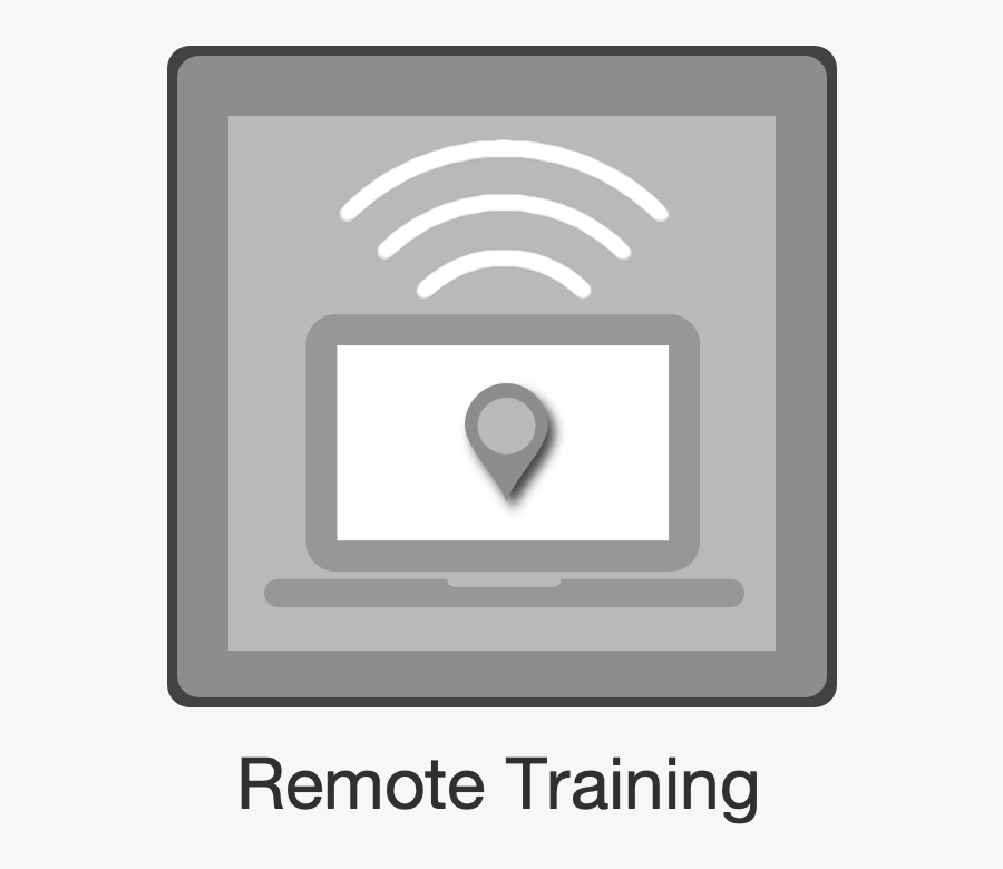 Remote Trainings - Training Banner, Transparent Clipart