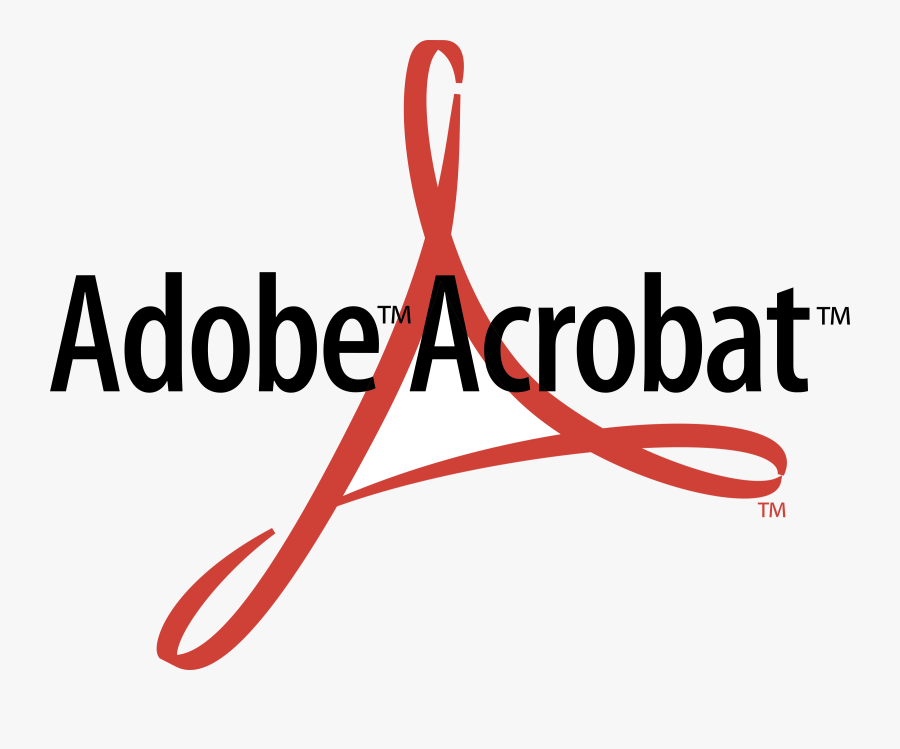 Adobe Acrobat Logo Png Transparent - Adobe Acrobat Logo, Transparent Clipart
