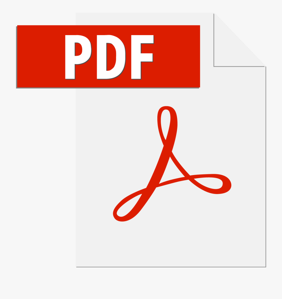 Pdf Icon Vector - Pdf File Icon Vector, Transparent Clipart