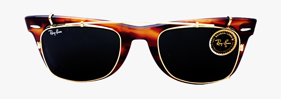 Clip Sunglasses Ray Ban - Plastic, Transparent Clipart