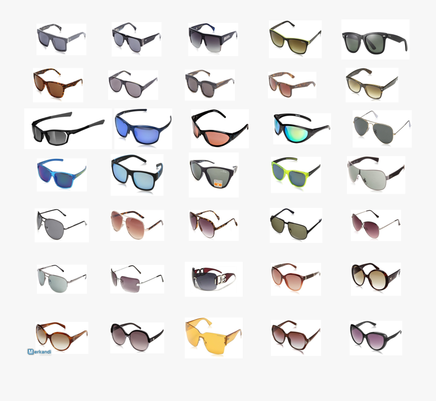 Customer Returns Ray Ban, Oakley, Esprit, Marc Jacobs, Transparent Clipart