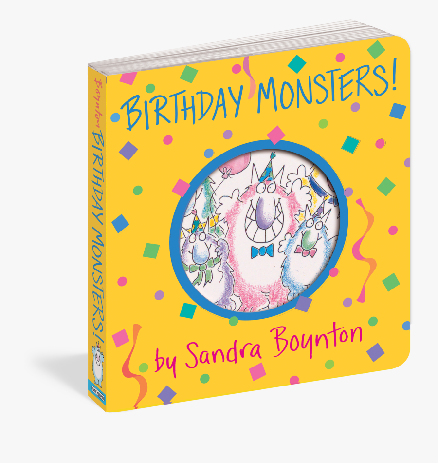 Cover - Birthday Monster Book, Transparent Clipart