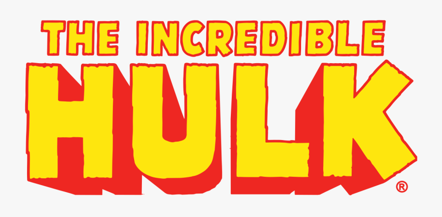 Incredible Hulk Comic Logo, Transparent Clipart