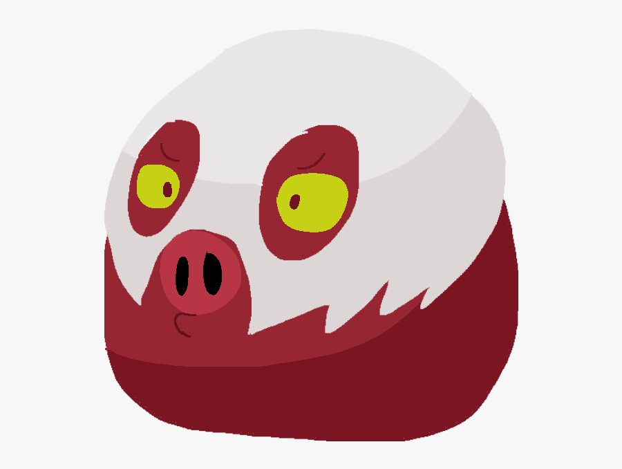 Angry Birds Fanon Wiki - Domestic Pig, Transparent Clipart
