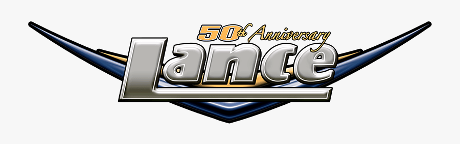 Lance Logo T - Lance Camper 50th Anniversary, Transparent Clipart