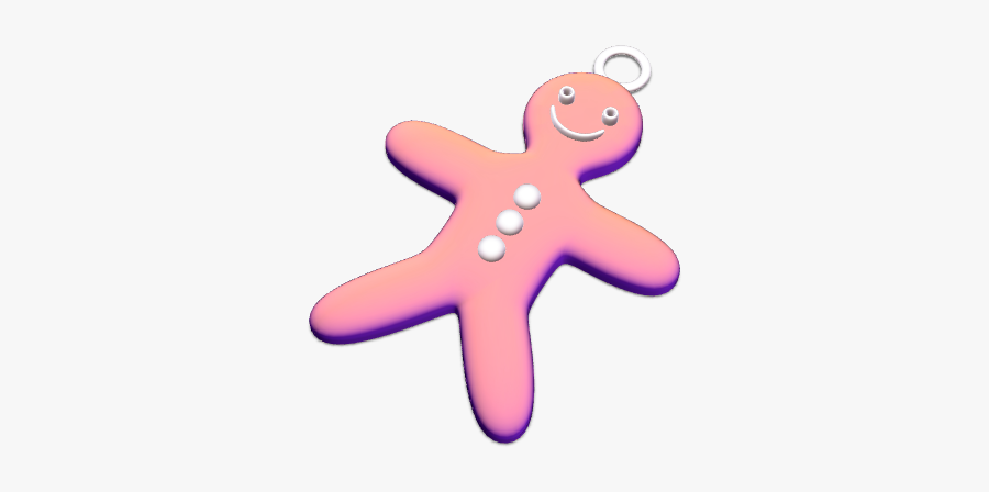 My Gingerbread Man Bauble - Starfish, Transparent Clipart