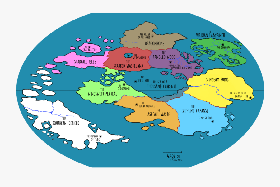 It’s A Geopolitical Map Of Sornieth Yay Here It Is - Atlas, Transparent Clipart