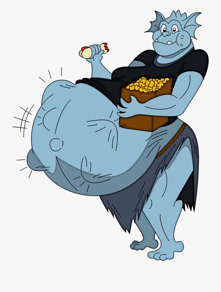 Caught Eating - Cartoon, Transparent Clipart