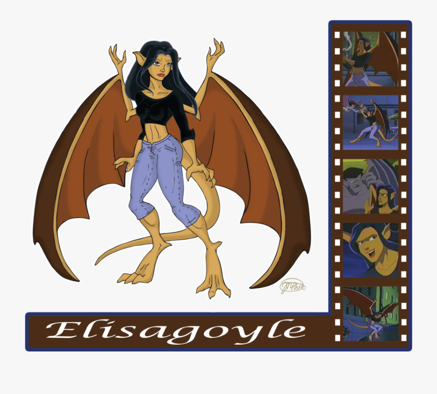 Gargoyles Elisa Turns Into A Gargoyle, Transparent Clipart