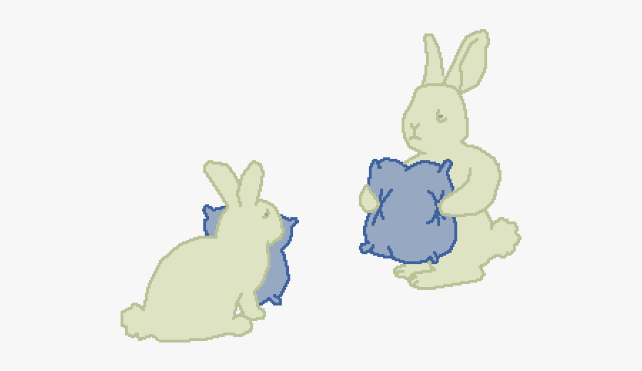 Domestic Rabbit, Transparent Clipart