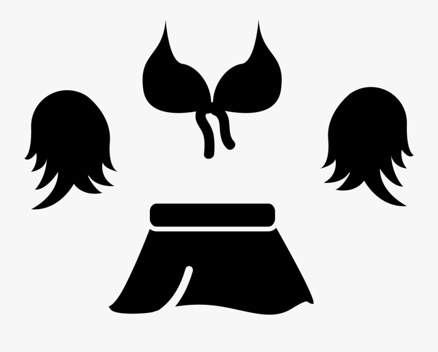 Rugby Cheerleader Clothes, Transparent Clipart