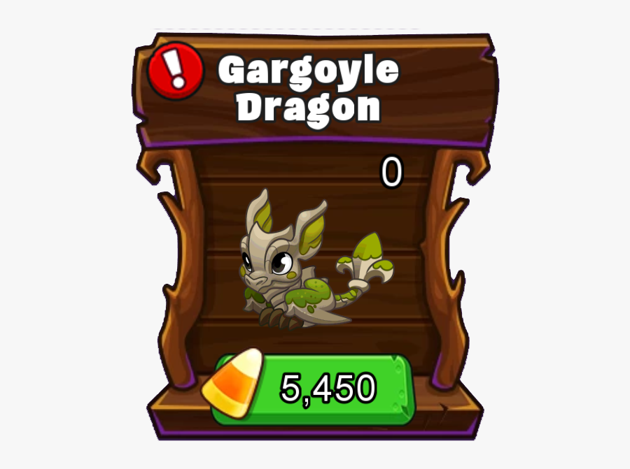 Gargoyle Dragon Dragonvale, Transparent Clipart