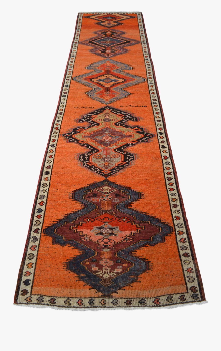 Clip Art Orange Runner Rug - Carpet, Transparent Clipart