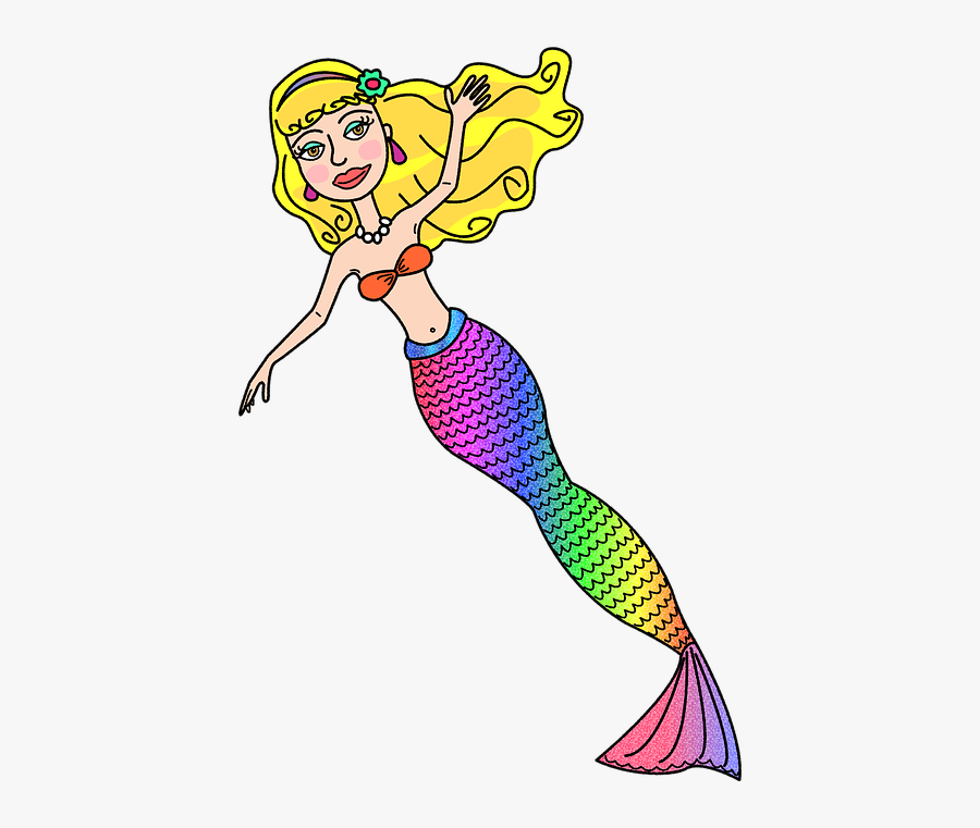 Siren, Young, Women, Mythology, Fantasy, Sea, Myth, Transparent Clipart