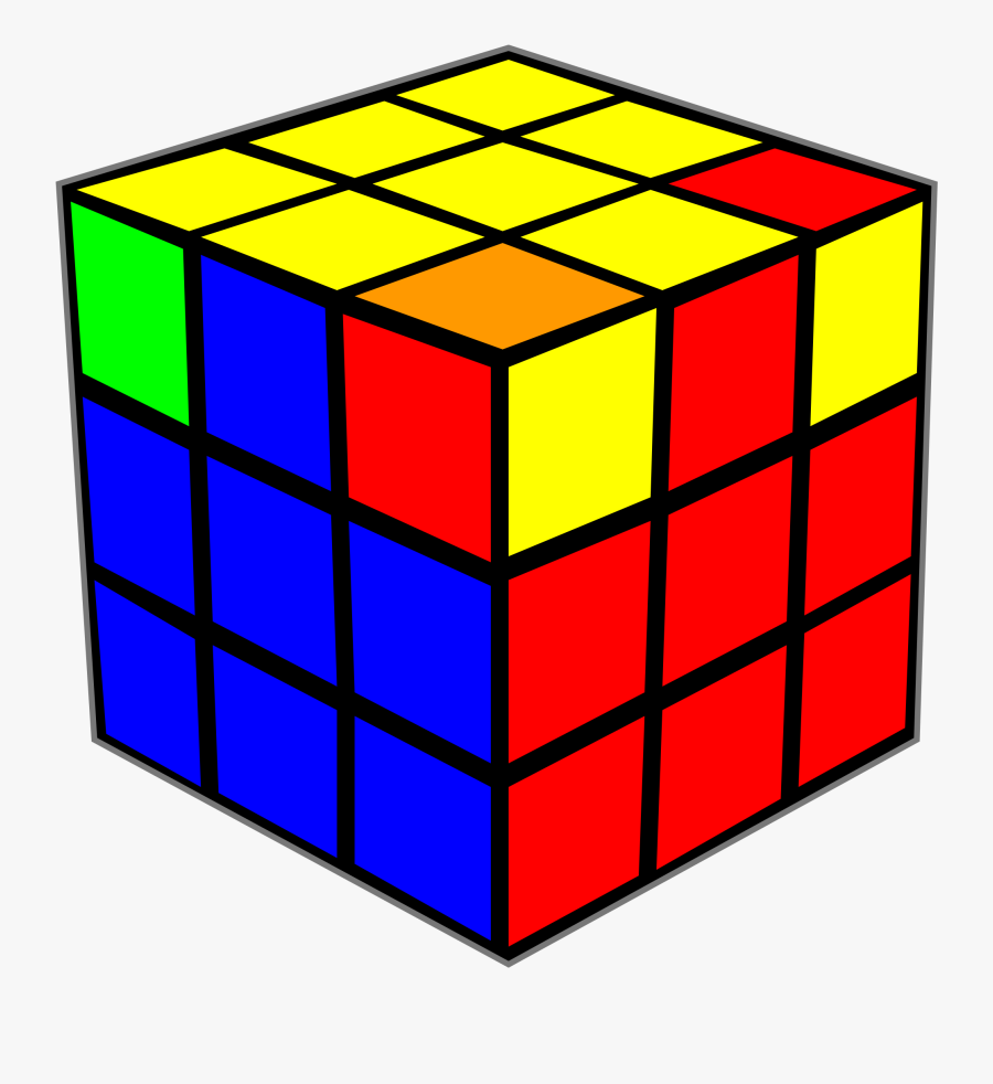 Rubik"s Cube Png Clipart , Png Download - Rubik's Cube Transparent Background, Transparent Clipart