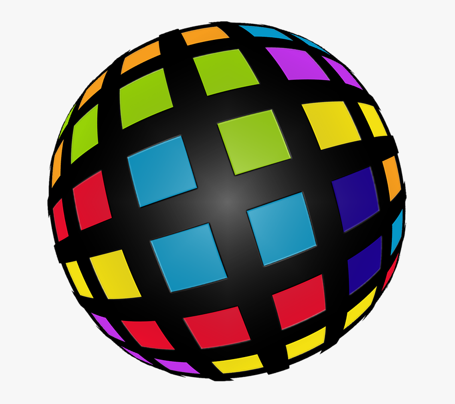 Multi-colored, Rubics Cube, Button, Round, Choose - Besthq, Transparent Clipart