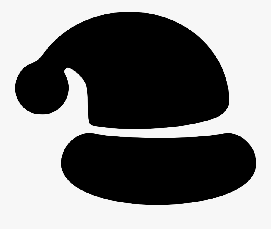 Hat Svg Santa Claus - Santas Claus Hat Icon, Transparent Clipart