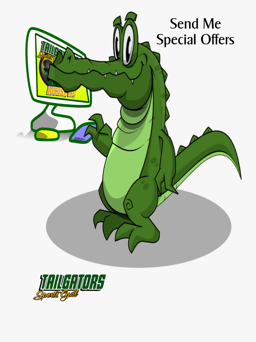 Tailgators Sports Grill Sign Up Mascot, Transparent Clipart