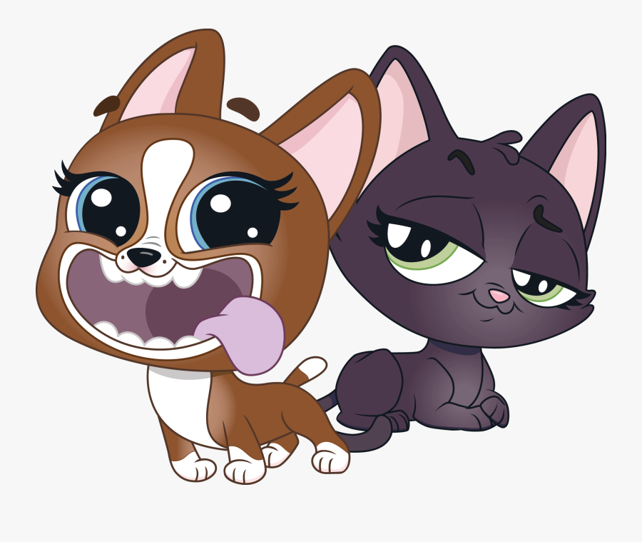 Lps Core Duo Characters - Littlest Pet Shop Art, Transparent Clipart
