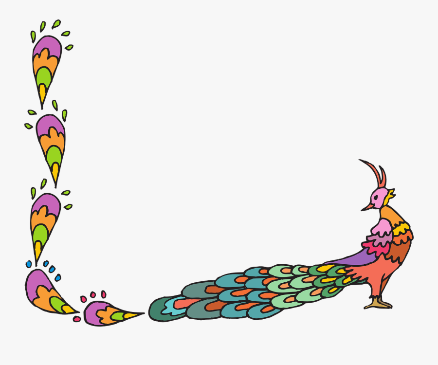 Transparent Peacock Tail Png - Peacock Clip Art , Free Transparent
